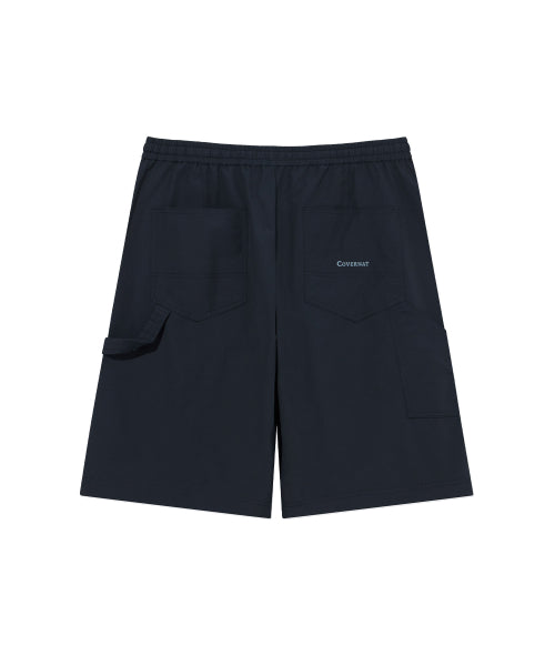 REGULAR-FIT C LOGO FATIGUE SHORTS