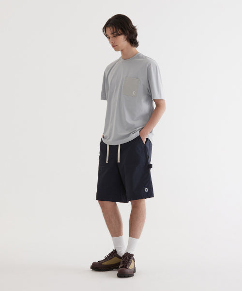REGULAR-FIT C LOGO FATIGUE SHORTS