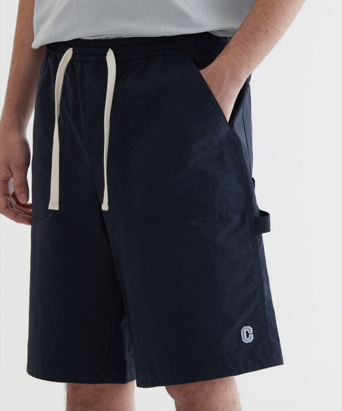 REGULAR-FIT C LOGO FATIGUE SHORTS