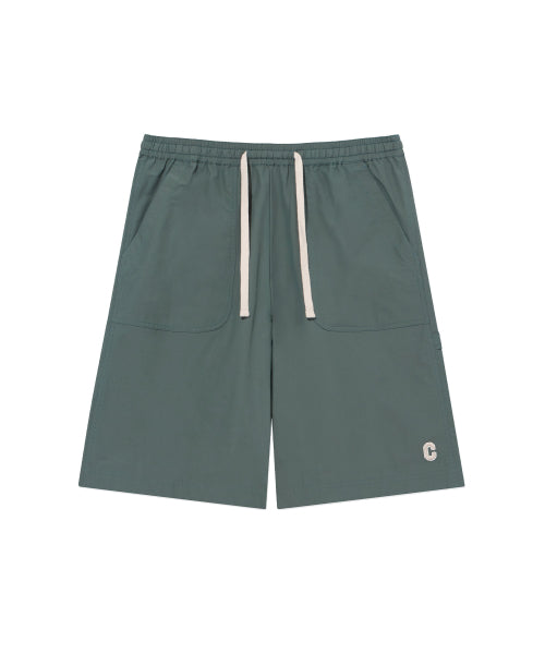 REGULAR-FIT C LOGO FATIGUE SHORTS