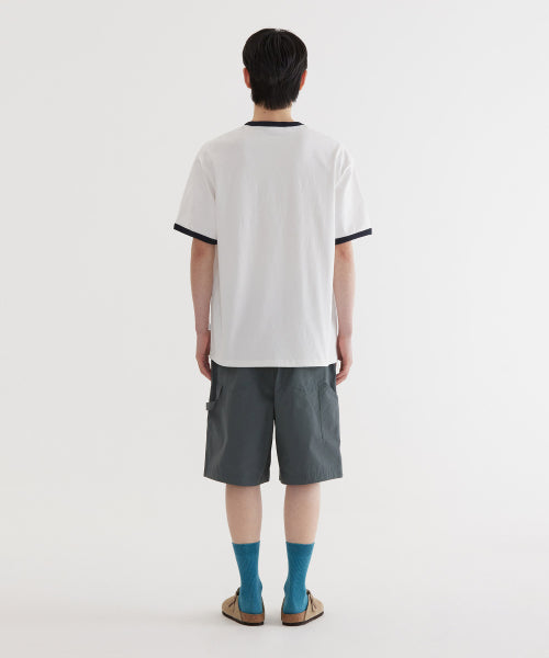 REGULAR-FIT C LOGO FATIGUE SHORTS