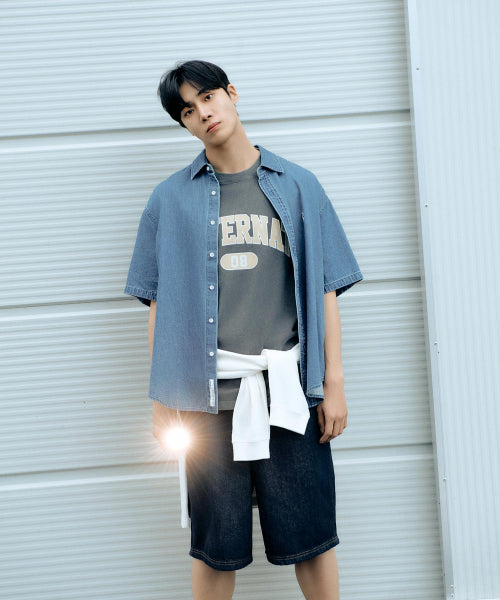 BERMUDA DENIM SHORTS