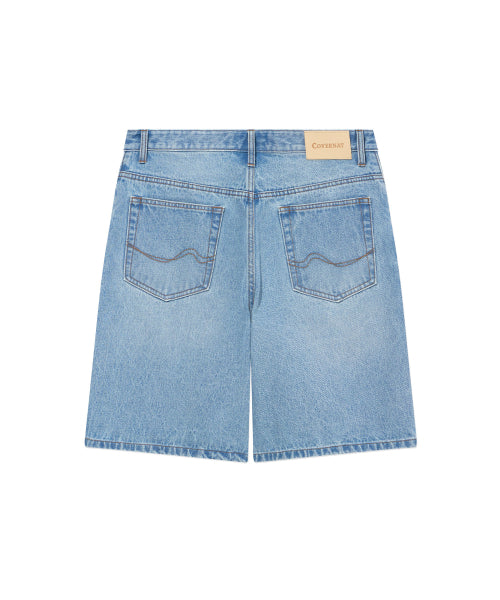 REGULAR-FIT DENIM SHORTS