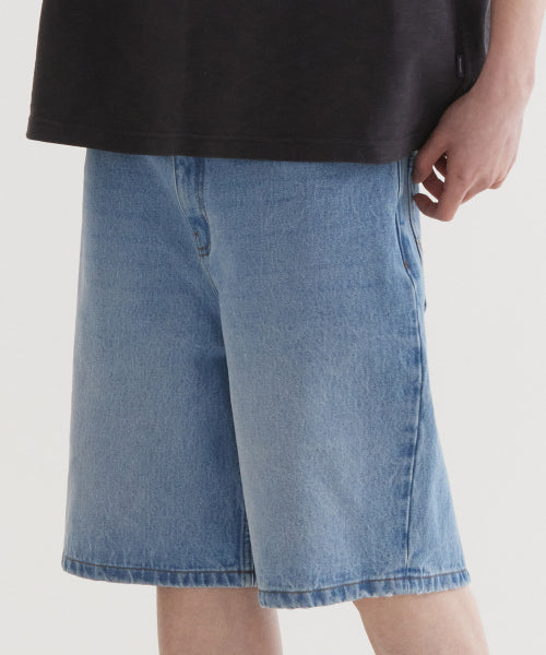 REGULAR-FIT DENIM SHORTS