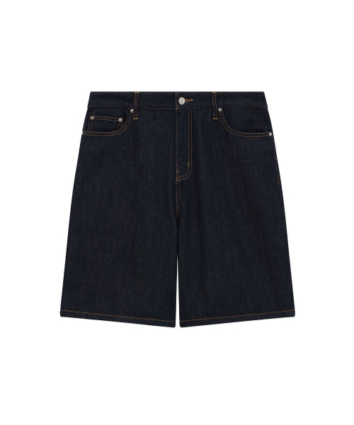REGULAR-FIT DENIM SHORTS