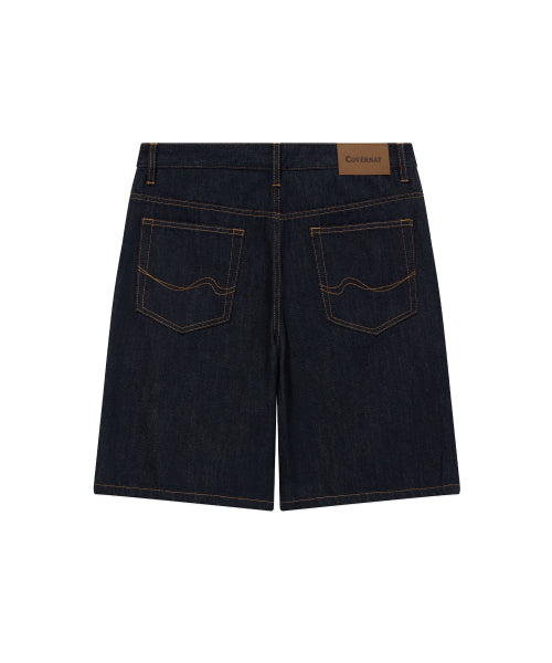 REGULAR-FIT DENIM SHORTS