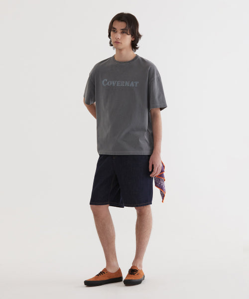 REGULAR-FIT DENIM SHORTS