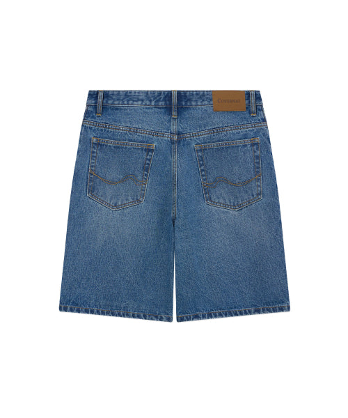 REGULAR-FIT DENIM SHORTS