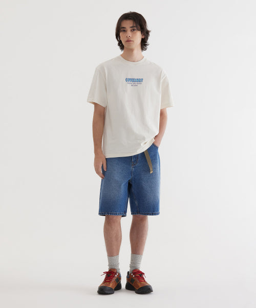 REGULAR-FIT DENIM SHORTS