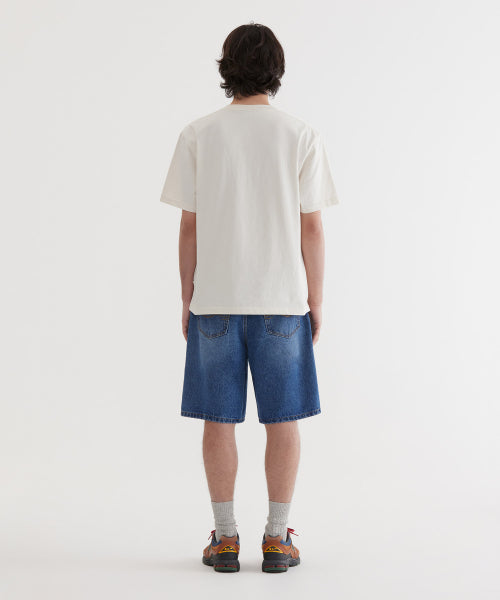 REGULAR-FIT DENIM SHORTS