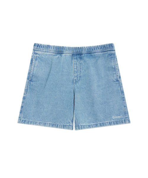 REGULAR-FIT SHORT DENIM SHORTS