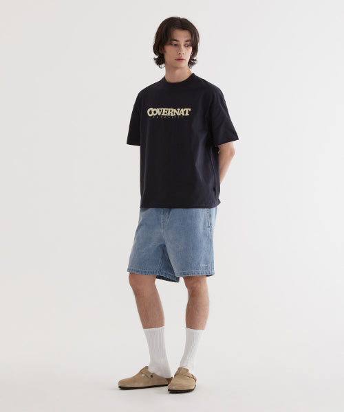 REGULAR-FIT SHORT DENIM SHORTS