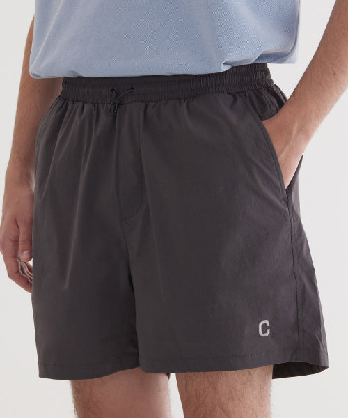 TECH NYLON REGULAR-FIT SHORTS