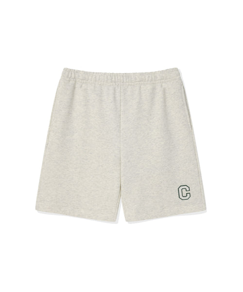 REGULAR-FIT C LOGO SWEAT SHORTS