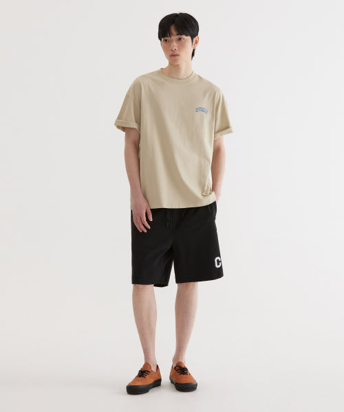 REGULAR-FIT C LOGO SWEAT SHORTS