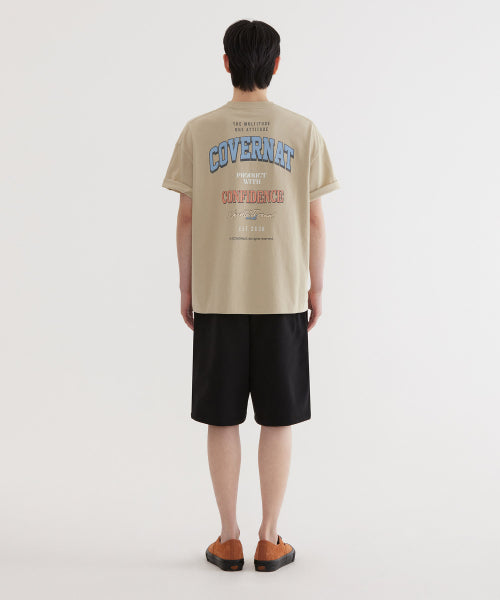 REGULAR-FIT C LOGO SWEAT SHORTS