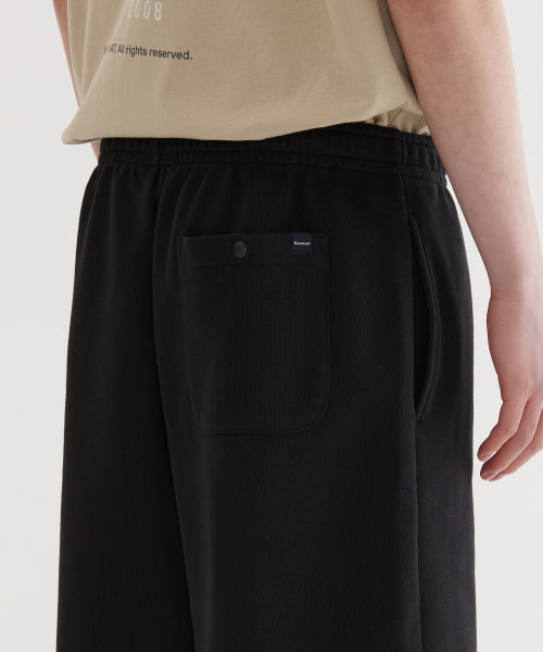 REGULAR-FIT C LOGO SWEAT SHORTS