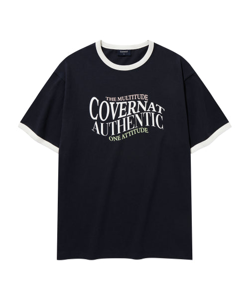 TYPOGRAPHIC RINGER T-SHIRT