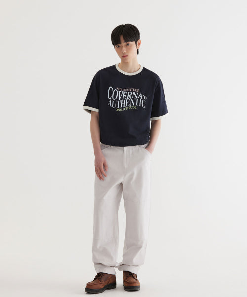 TYPOGRAPHIC RINGER T-SHIRT