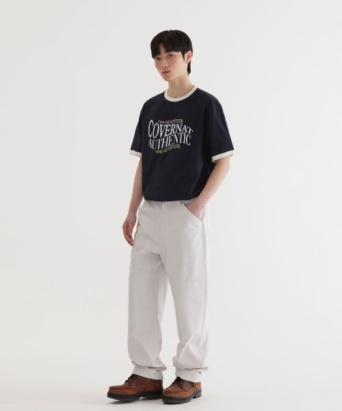 TYPOGRAPHIC RINGER T-SHIRT