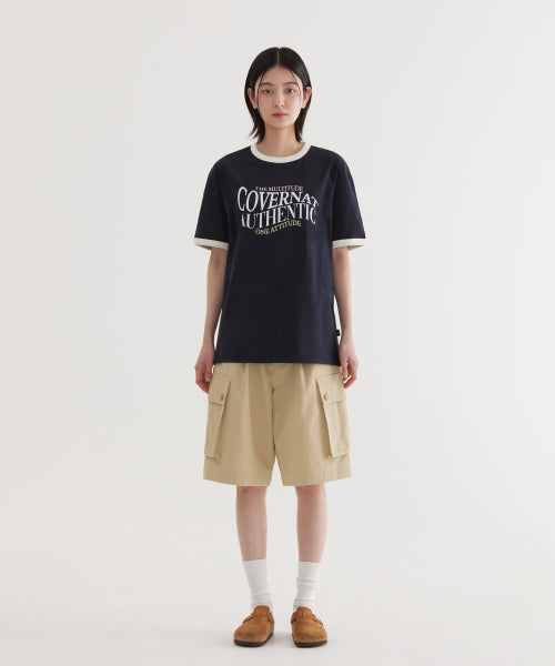 TYPOGRAPHIC RINGER T-SHIRT