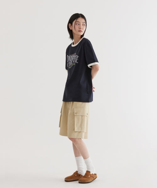 TYPOGRAPHIC RINGER T-SHIRT