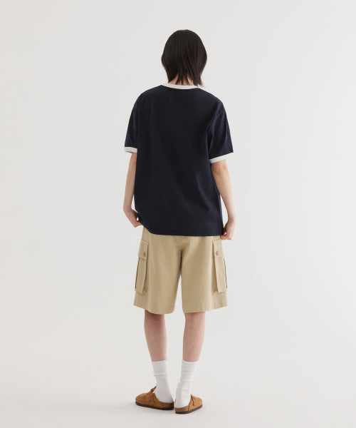TYPOGRAPHIC RINGER T-SHIRT