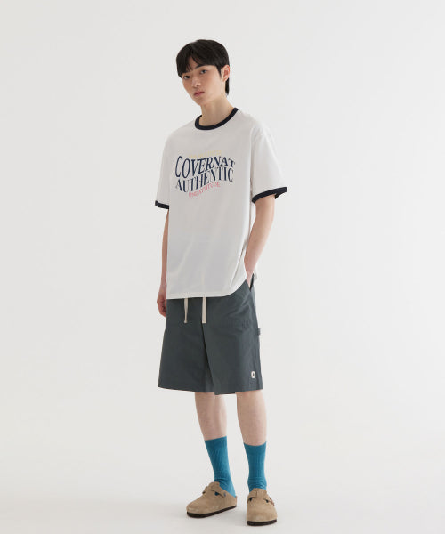 TYPOGRAPHIC RINGER T-SHIRT