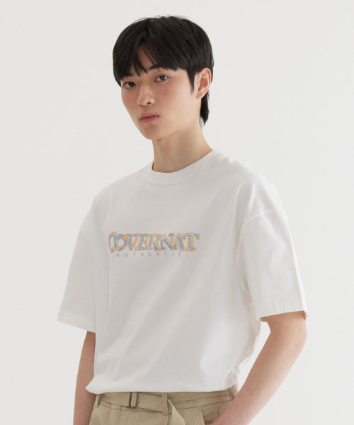 MULTI COLOR LOGO GRAPHIC T-SHIRT