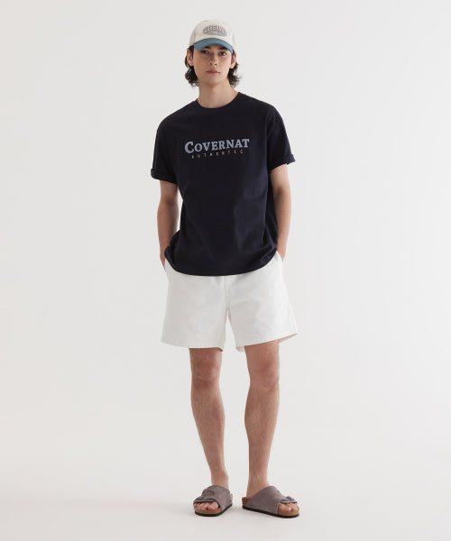 CENTER AUTHENTIC LOGO T-SHIRT