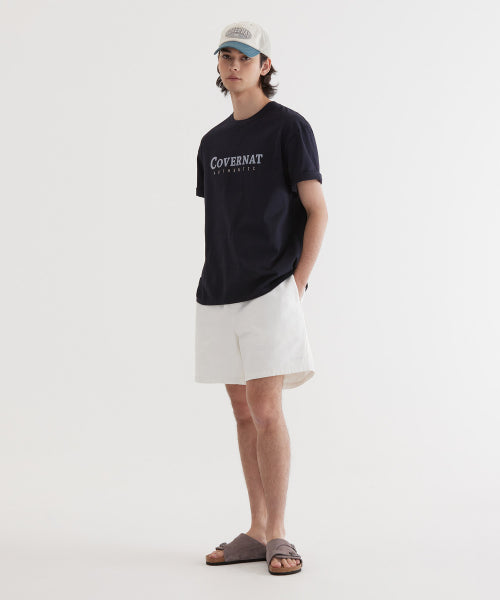 CENTER AUTHENTIC LOGO T-SHIRT