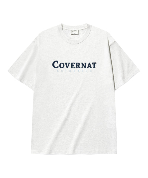 CENTER AUTHENTIC LOGO T-SHIRT