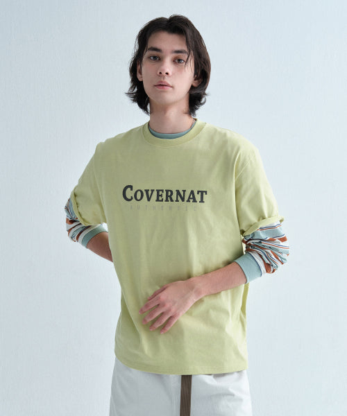 CENTER AUTHENTIC LOGO T-SHIRT