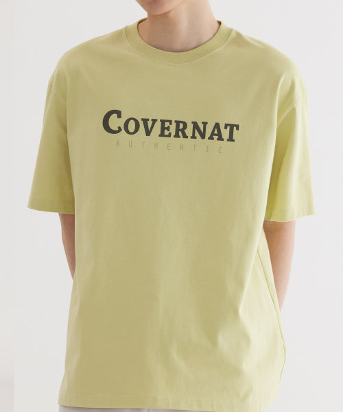 CENTER AUTHENTIC LOGO T-SHIRT