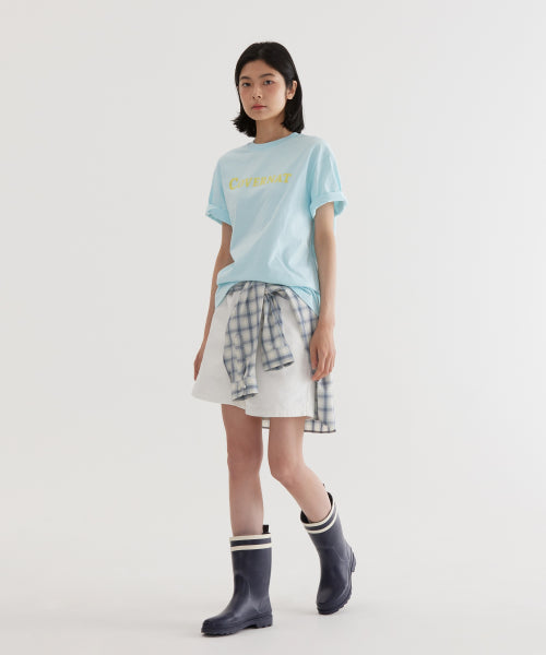 CENTER AUTHENTIC LOGO T-SHIRT
