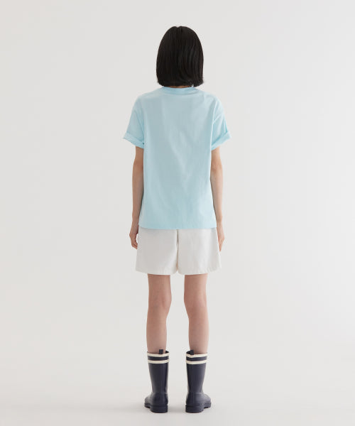 CENTER AUTHENTIC LOGO T-SHIRT