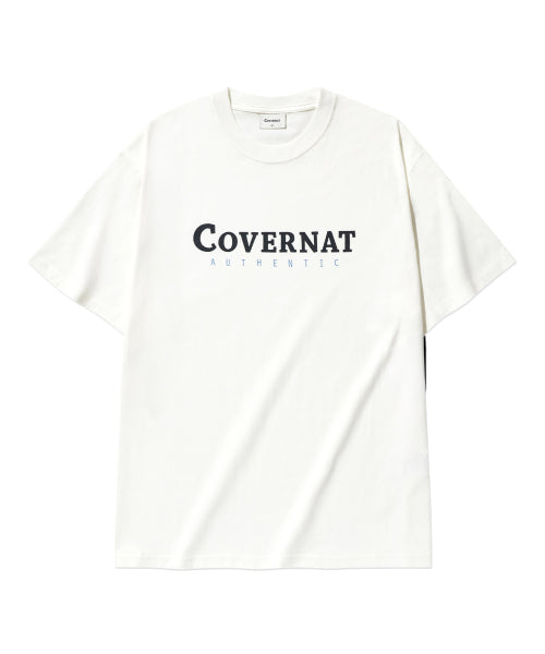 CENTER AUTHENTIC LOGO T-SHIRT