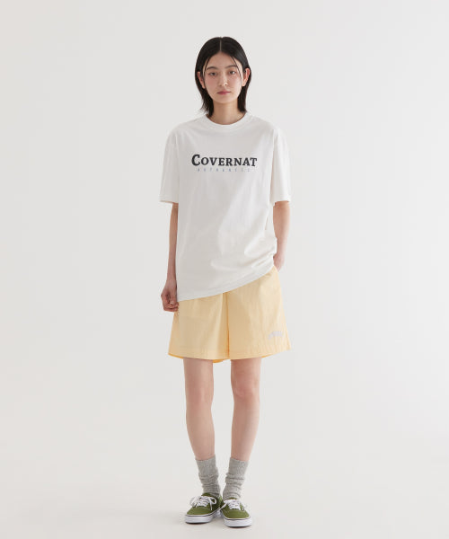 CENTER AUTHENTIC LOGO T-SHIRT