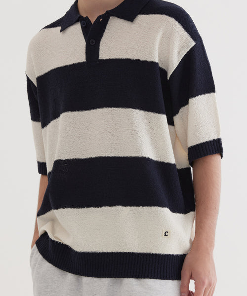 RIUGBY HALF KNIT