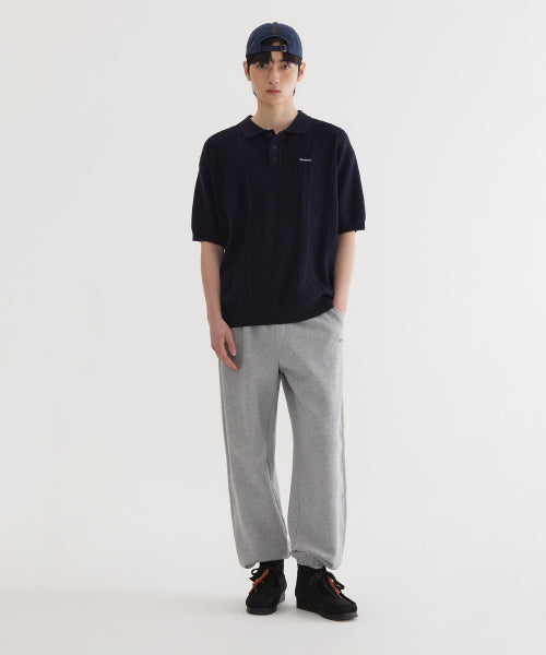 SMALL AUTHENTIC OPENWORK CABLE HALF KNIT
