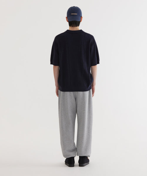 SMALL AUTHENTIC OPENWORK CABLE HALF KNIT