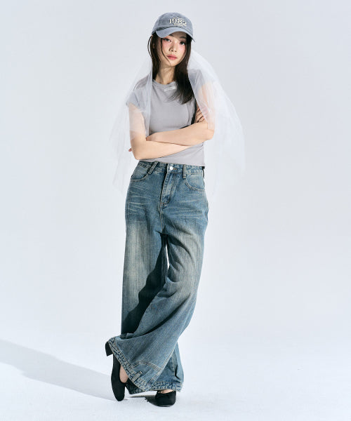 Ellie Semi Sleeveless [GREY]