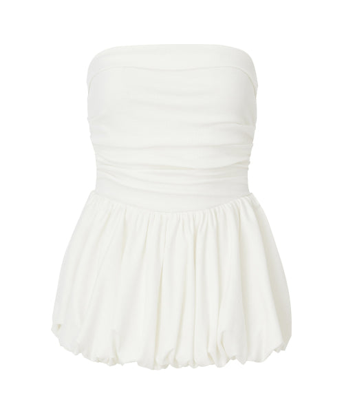 Bridget Balloon Bustier [WHITE]