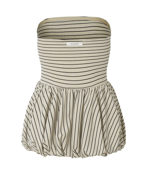 Bridget Balloon Bustier [STRIPE]