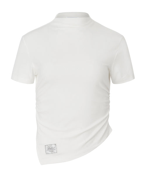 Diana Unbalanced Half Top [IVORY]