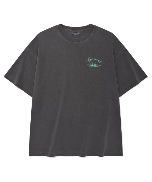 SURFER DYING GRAPHIC T-SHIRT