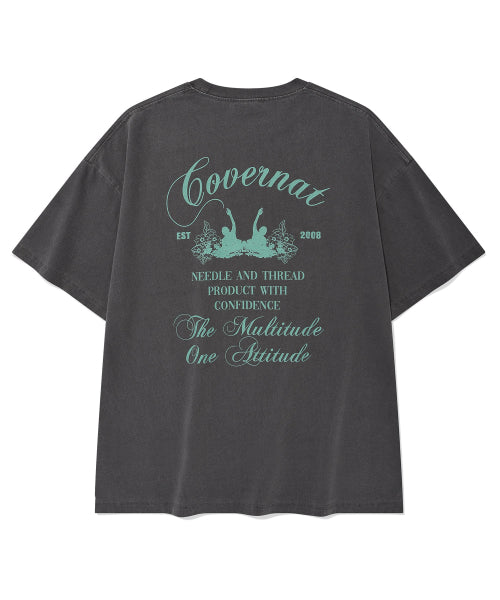 SURFER DYING GRAPHIC T-SHIRT