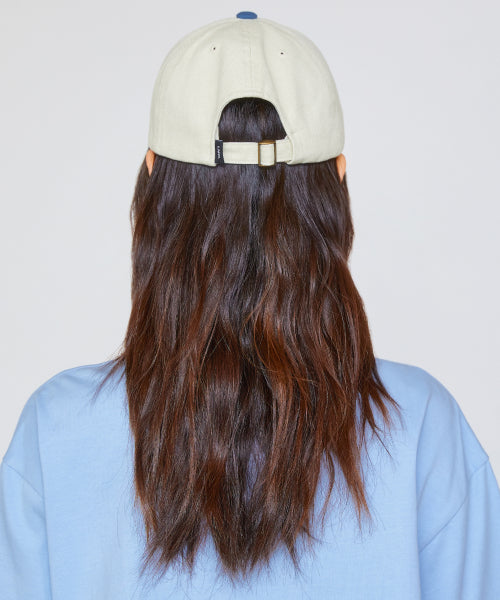 VTG COLOR BLOCK 6PANEL CAP black