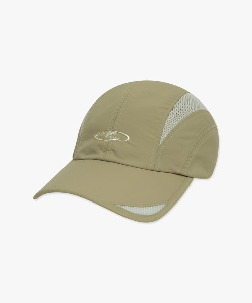 OVAL GLOBE SUPPLEX MESH CAP beige