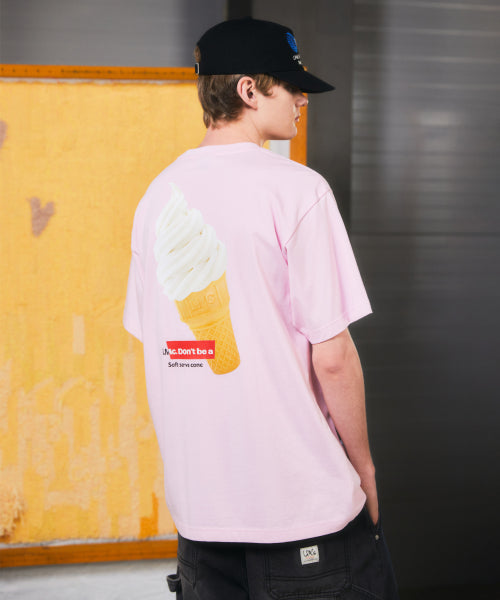 SOFT ICE CREAM TEE light pink